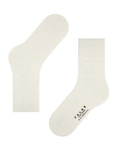 falke cosy wool ullsokk offwhite