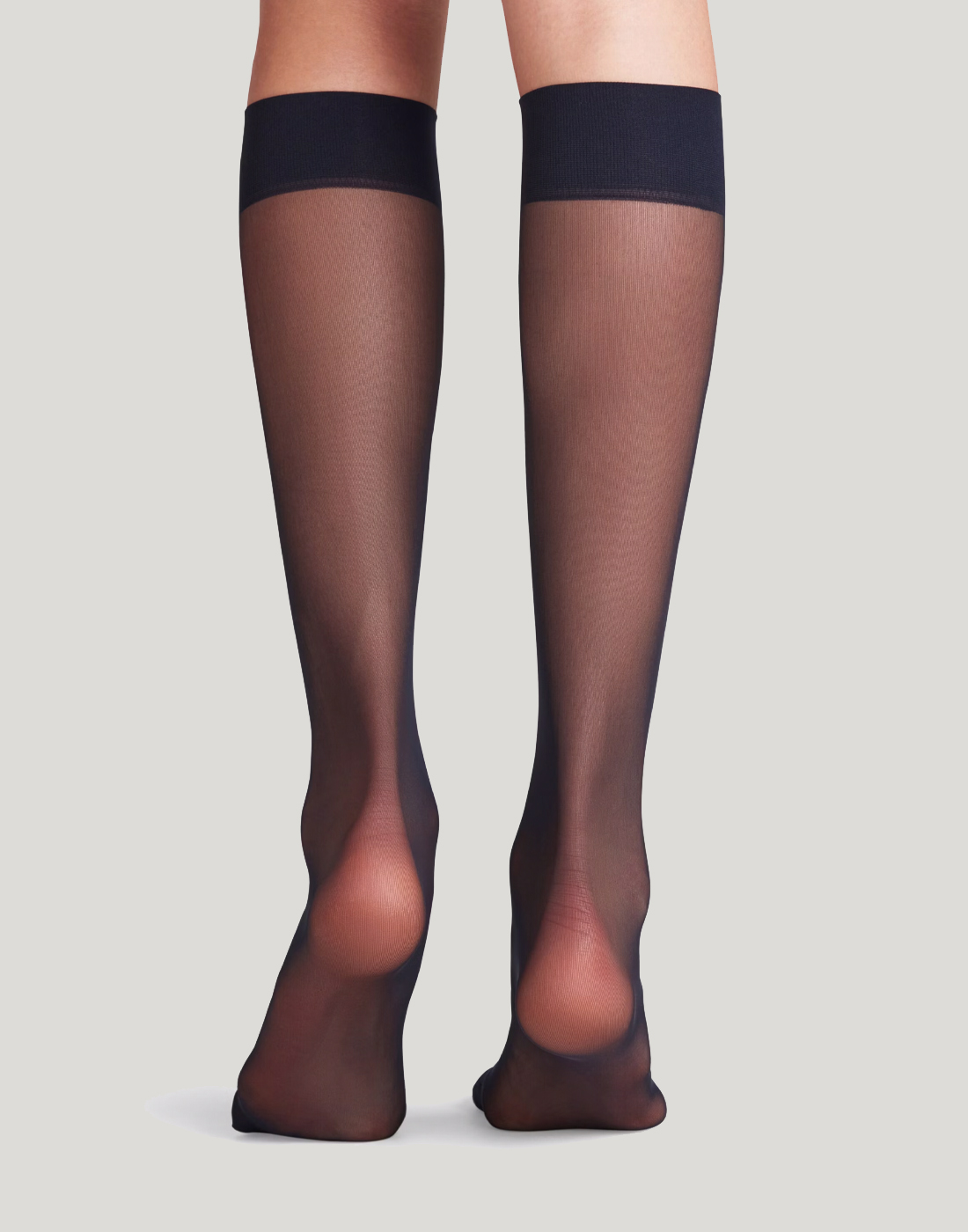 falke matt deluxe knestrømpe mørkeblå