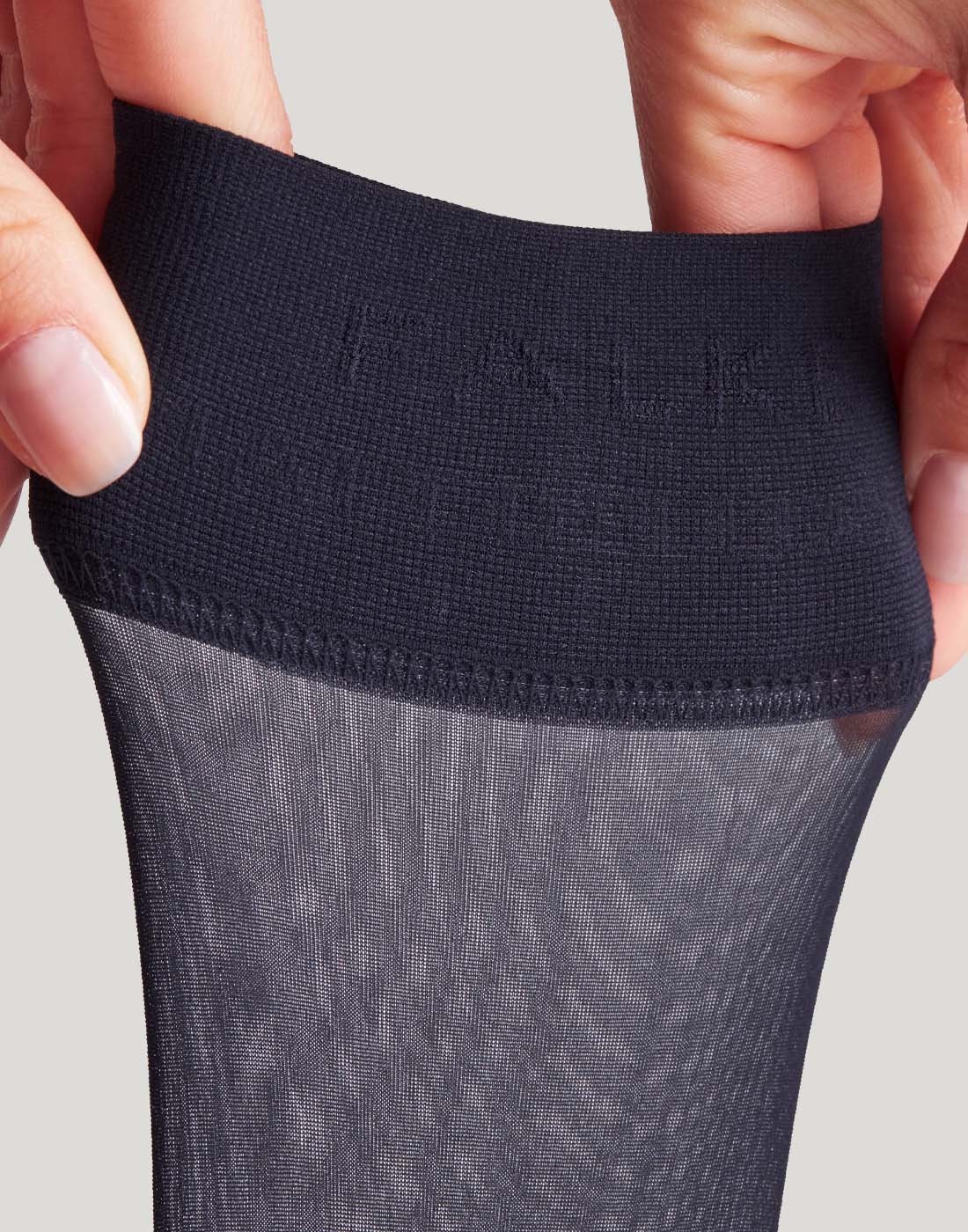 falke matt deluxe knestrømpe mørkeblå