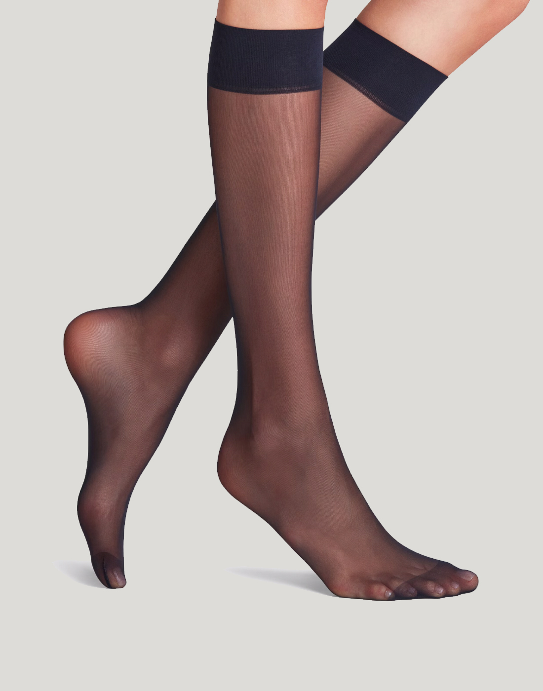 falke matt deluxe knestrømpe mørkeblå