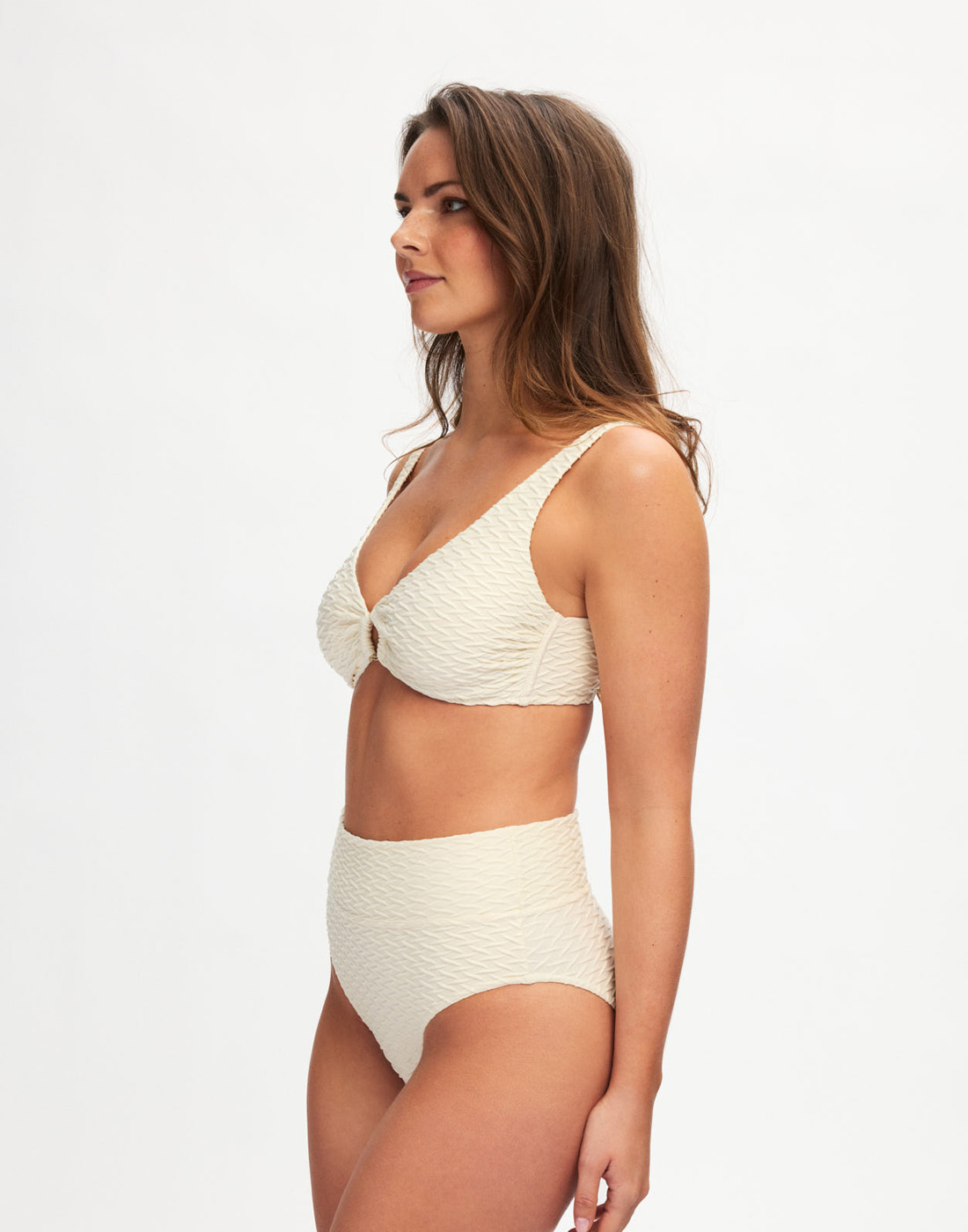 paula mermaid bikinisett ivory hvit