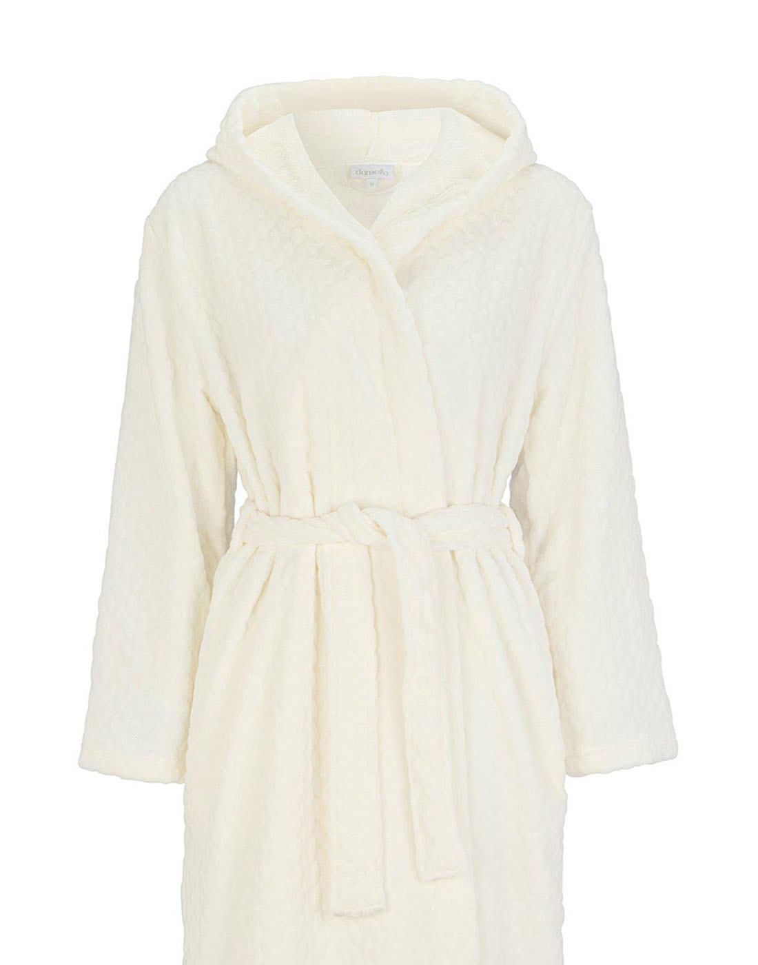 DAMELLA MORGENKÅPE IVORY