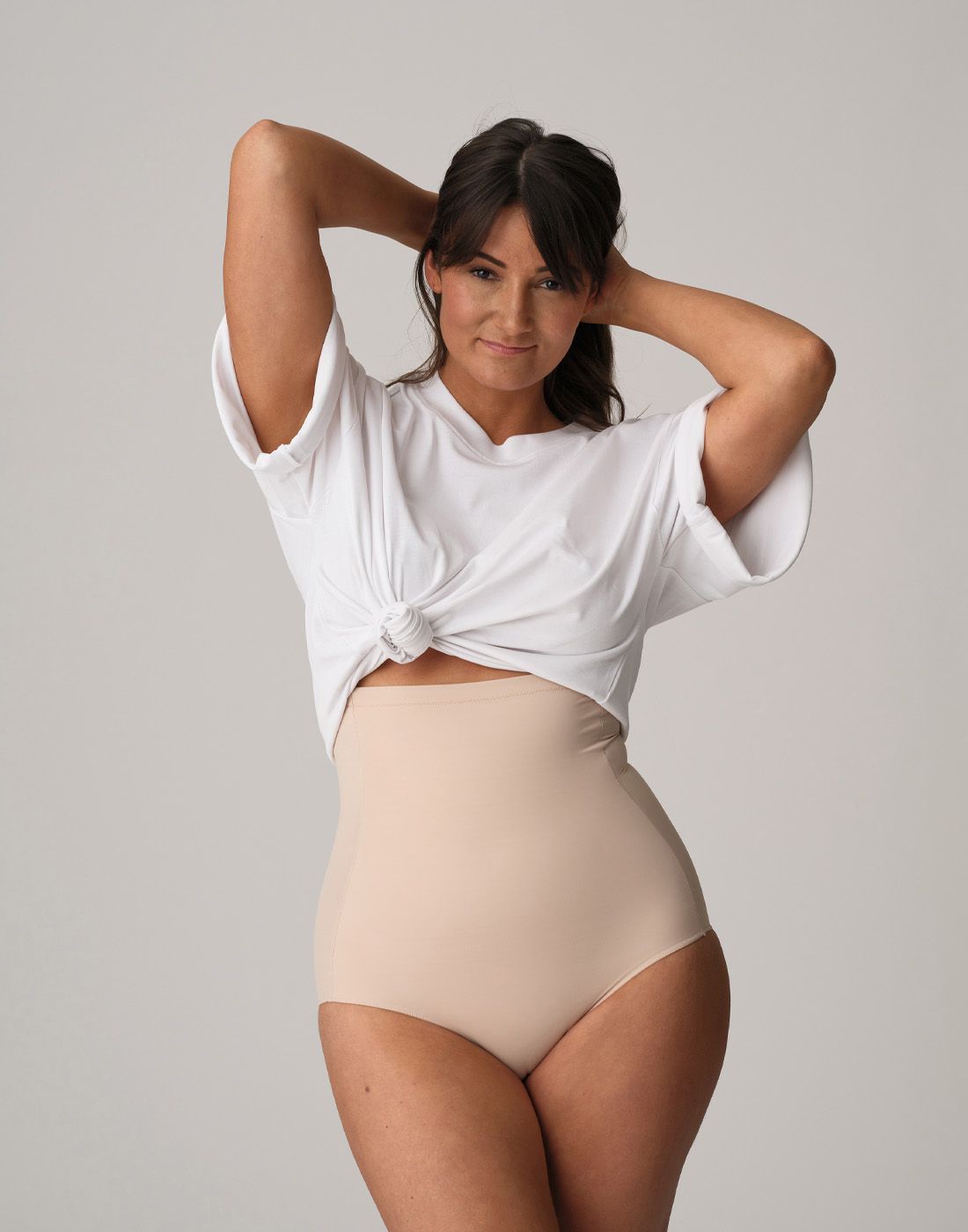 Perle hold in truse kvinne i beige hold in truse fra prima donna