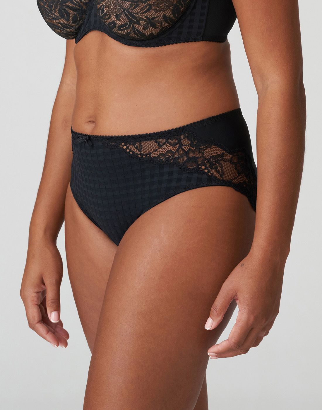 Prima Donna Madison Høy Truse Svart2