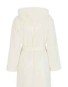 DAMELLA MORGENKÅPE IVORY