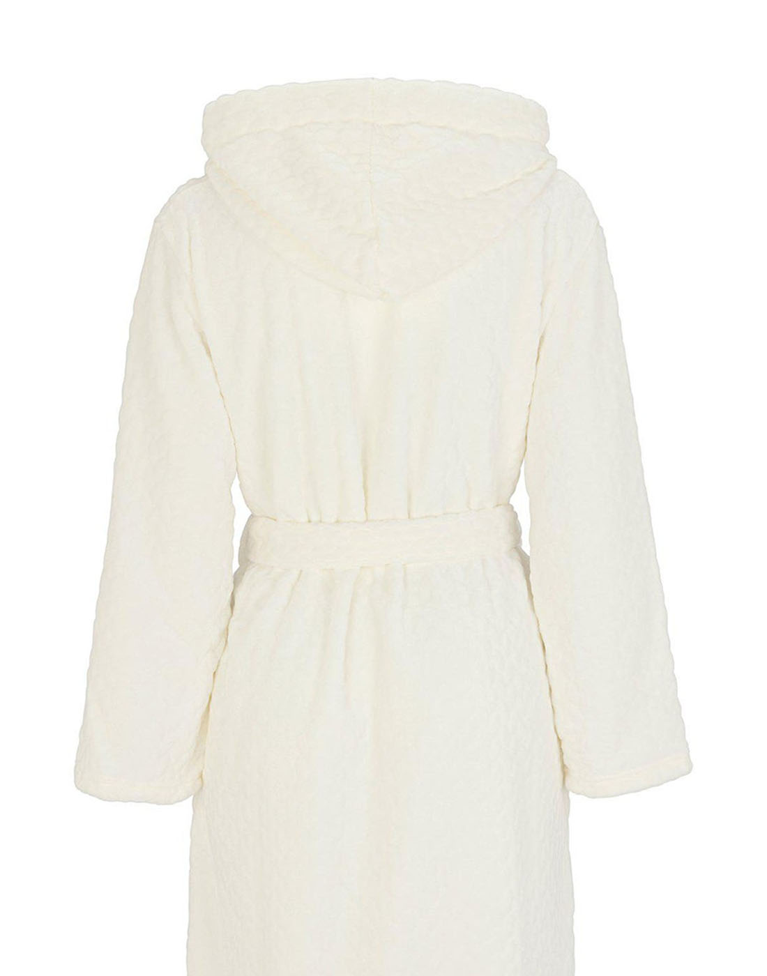 DAMELLA MORGENKÅPE IVORY