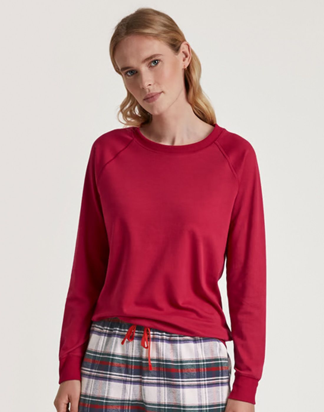 Calida 15828 rio red front Calida 15828 rio red pysjamasoverdel