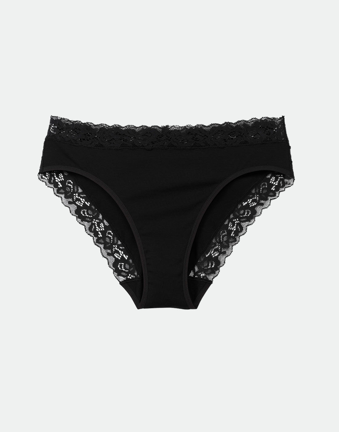 Calida natural comfort lace truse svart