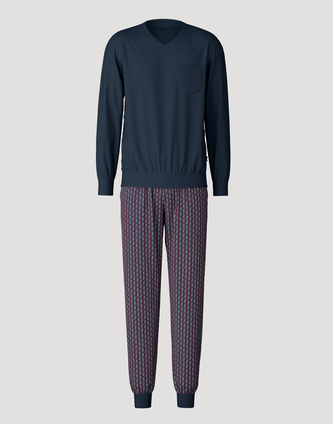 herrepysj bomull dark sapphire