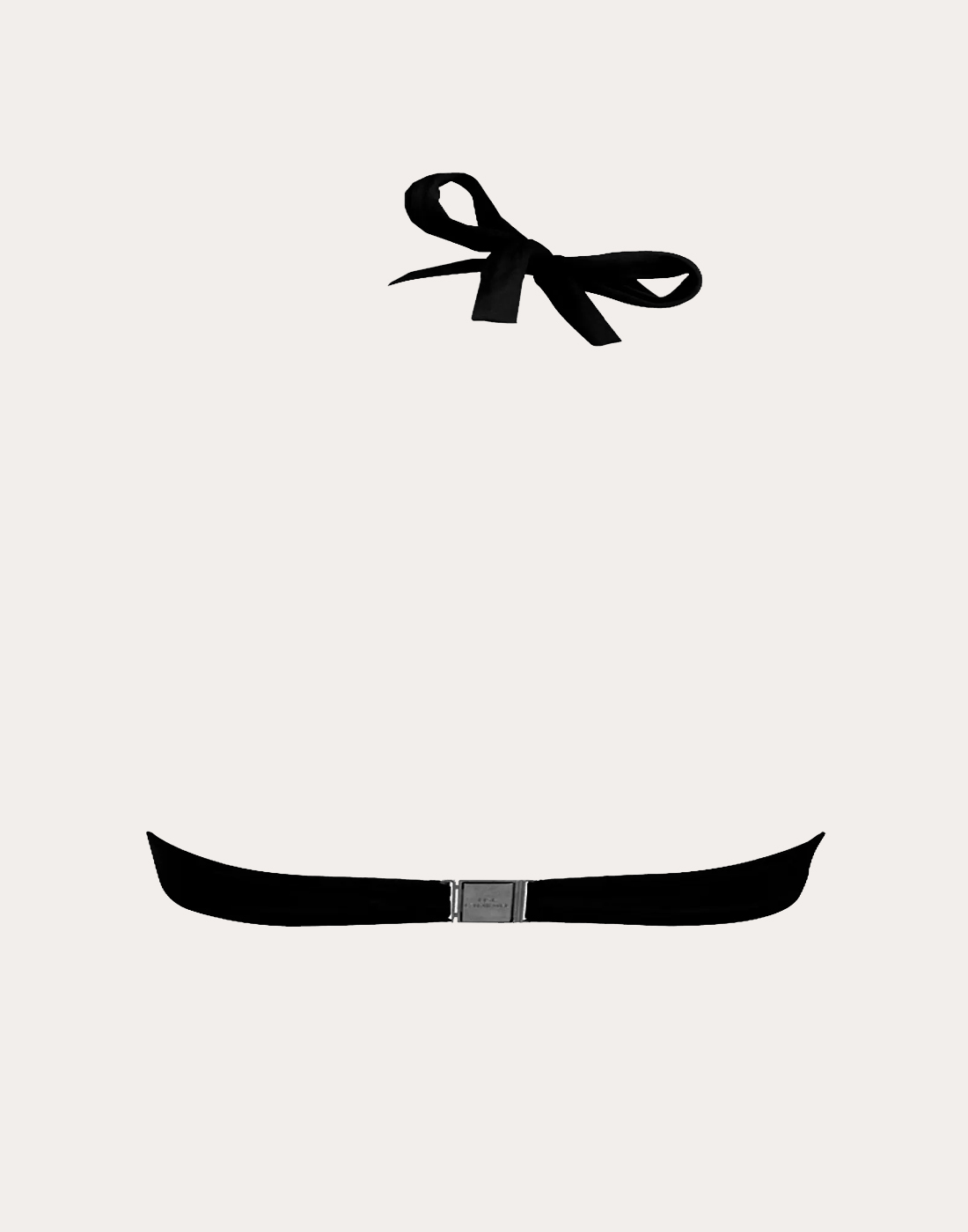 lise charmel couture bikini svart