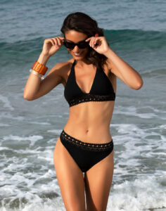 lise charmel couture bikini svart