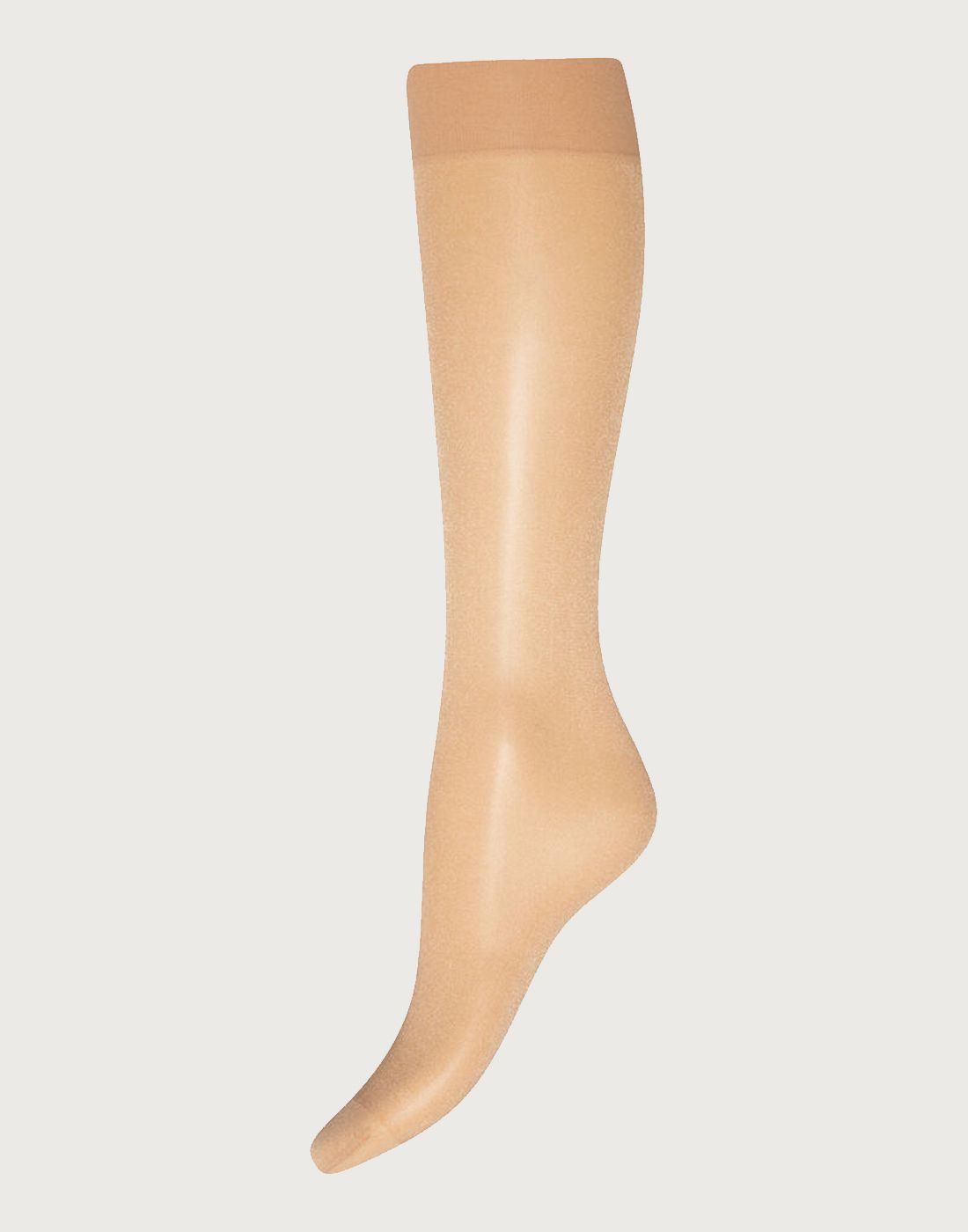 satin touch 20 knestrømper beige gobi1