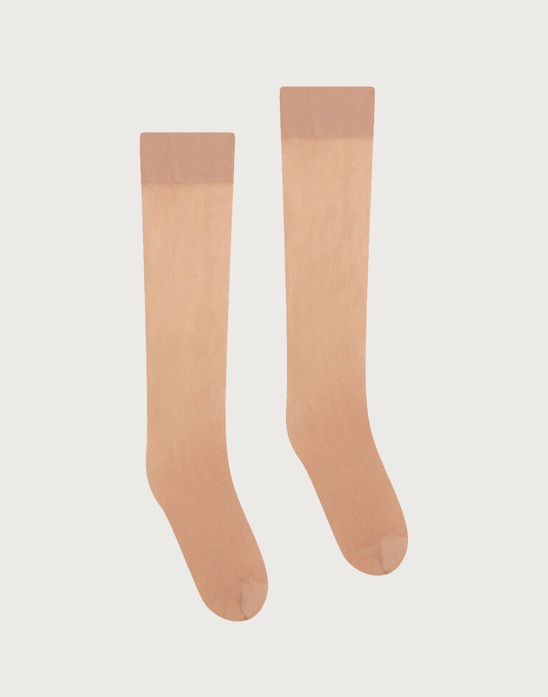 satin touch 20 knestrømper beige gobi2