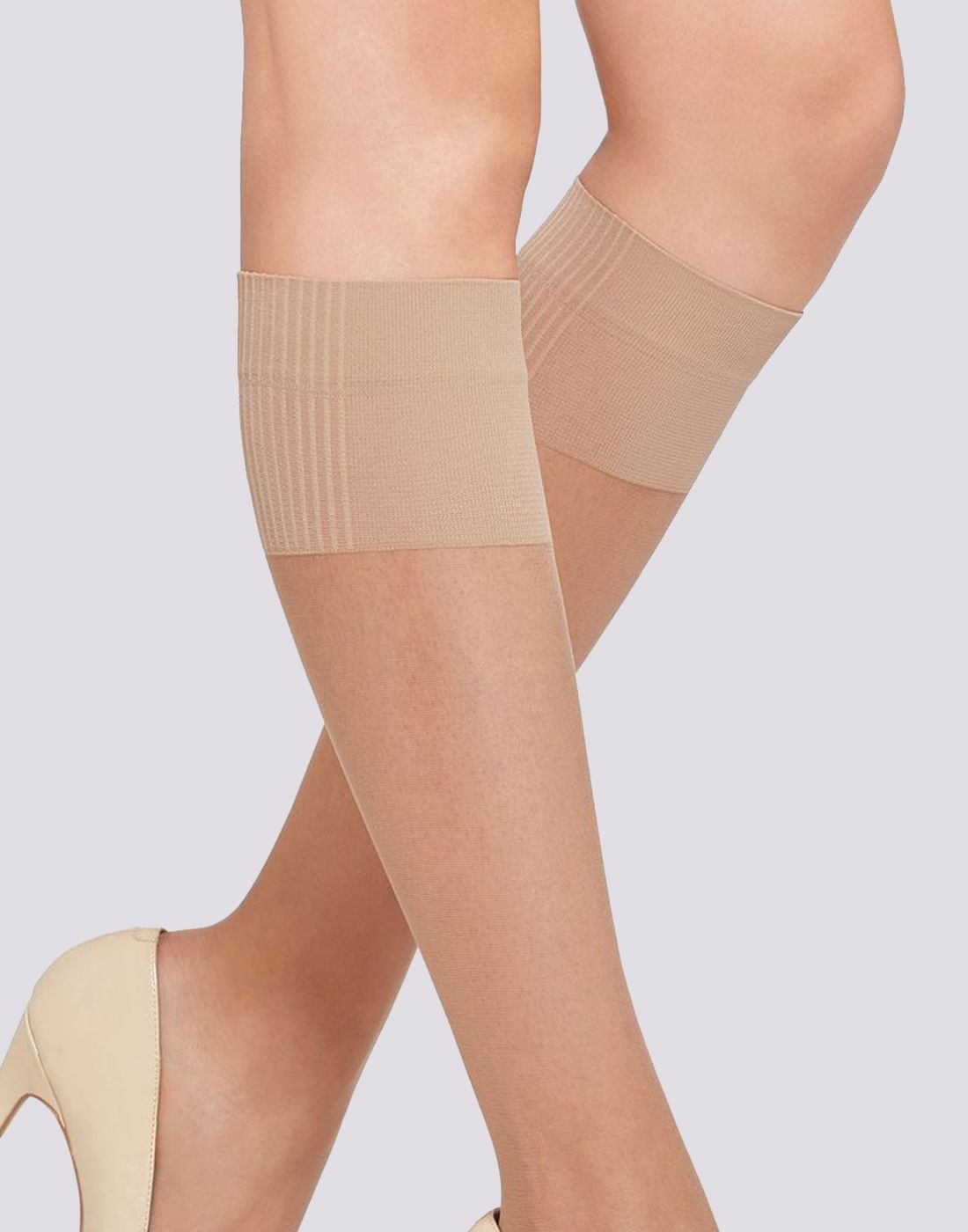 40 den knestrømpe Playa1