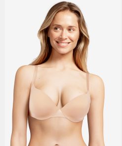 Chantelle pushup bh golden beige