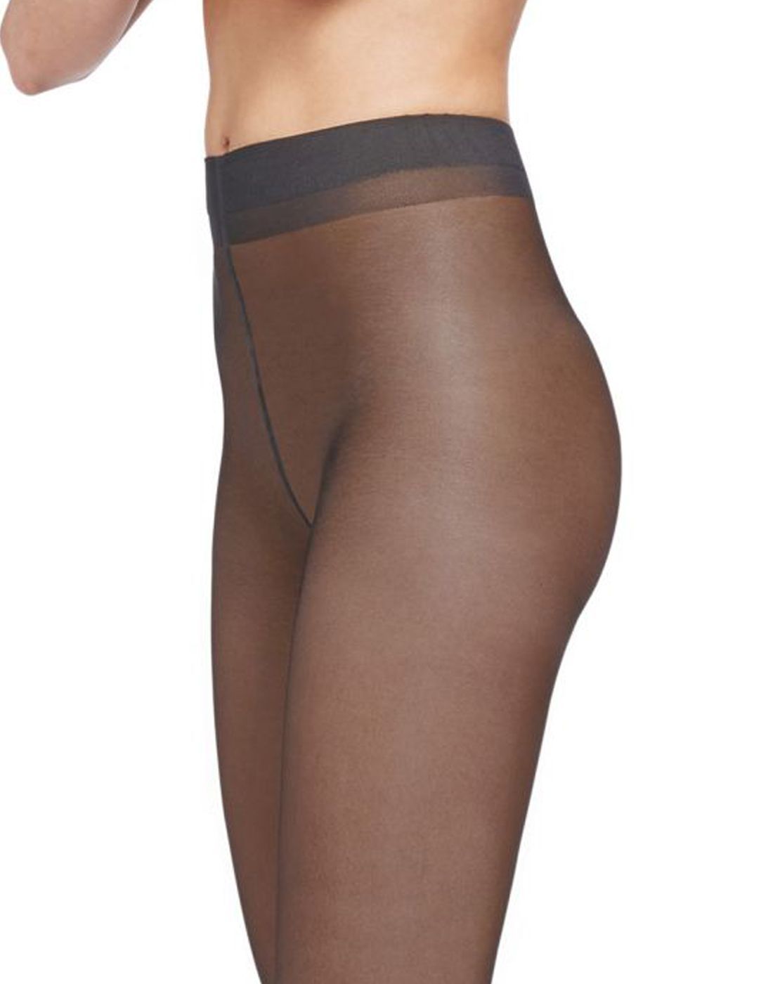 Cristal 30 denier anthracite strømpebukse1