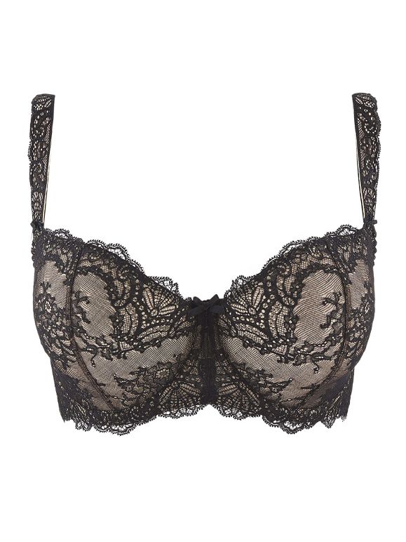 Aubade bh balconette svart noir