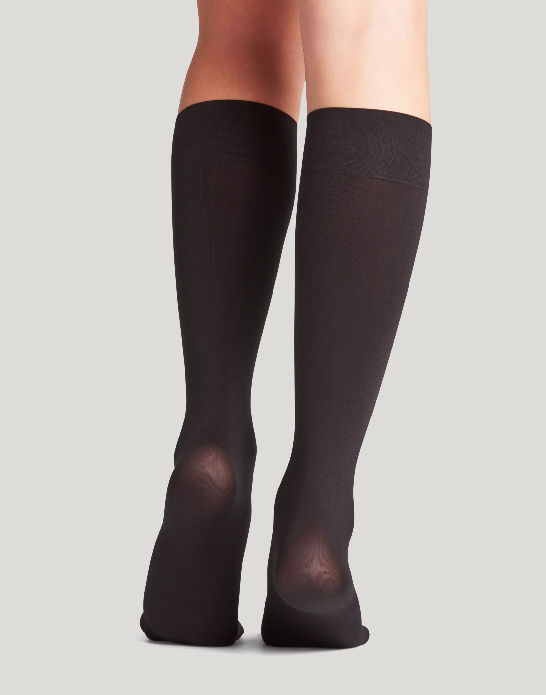 falke seidenglatt knestrmpe 40 denier svart