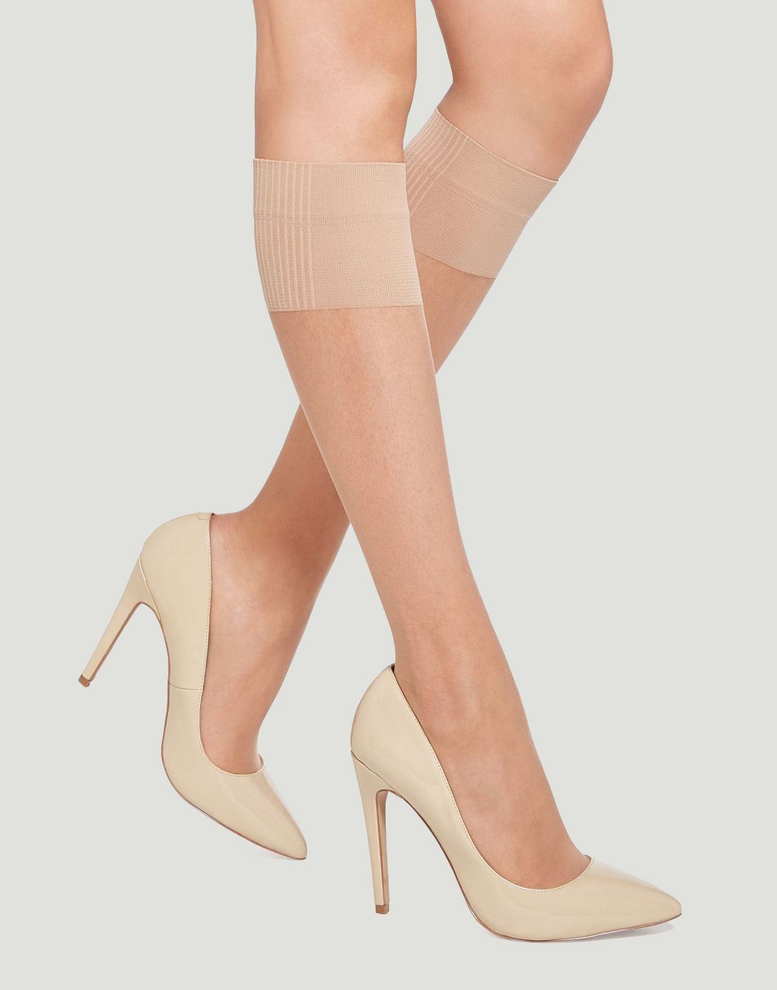 knestrømpe PLAYA 20 denier knestrømpe 20 denier i beige