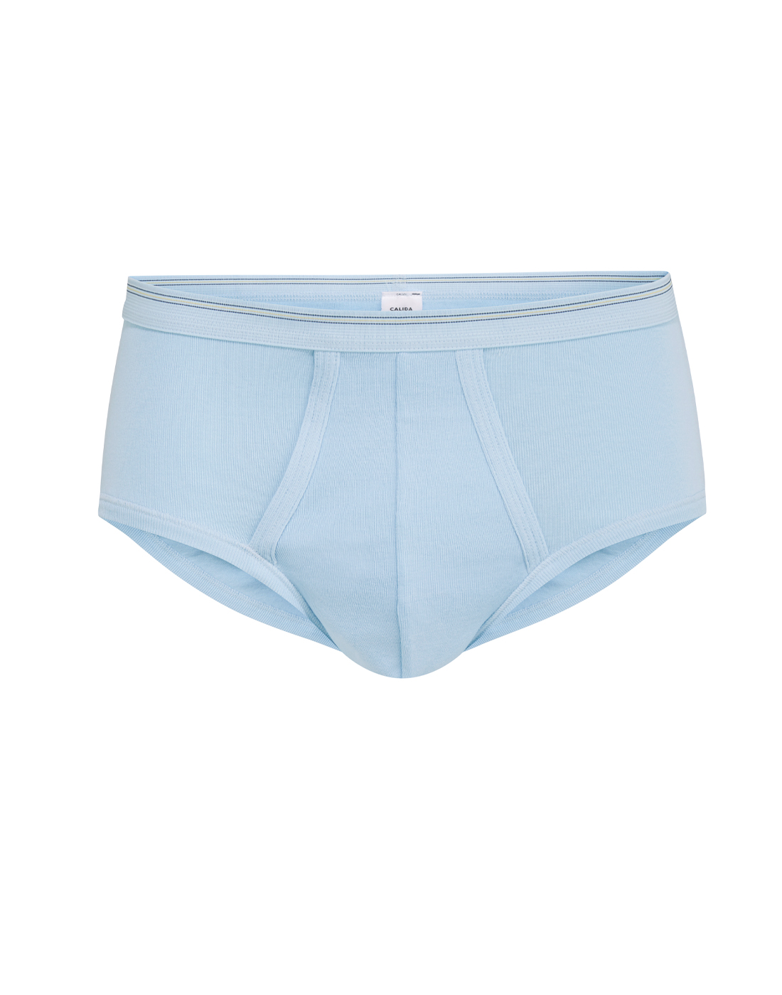 calida twisted cotton lyseblå med gylf