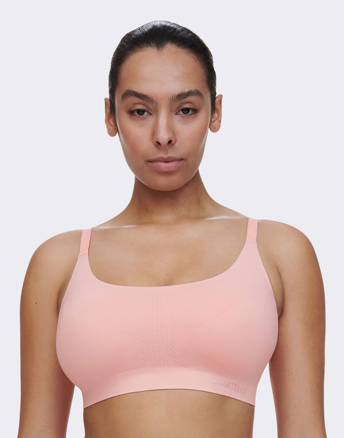 Chantelle smooth comfort bh pulp pink