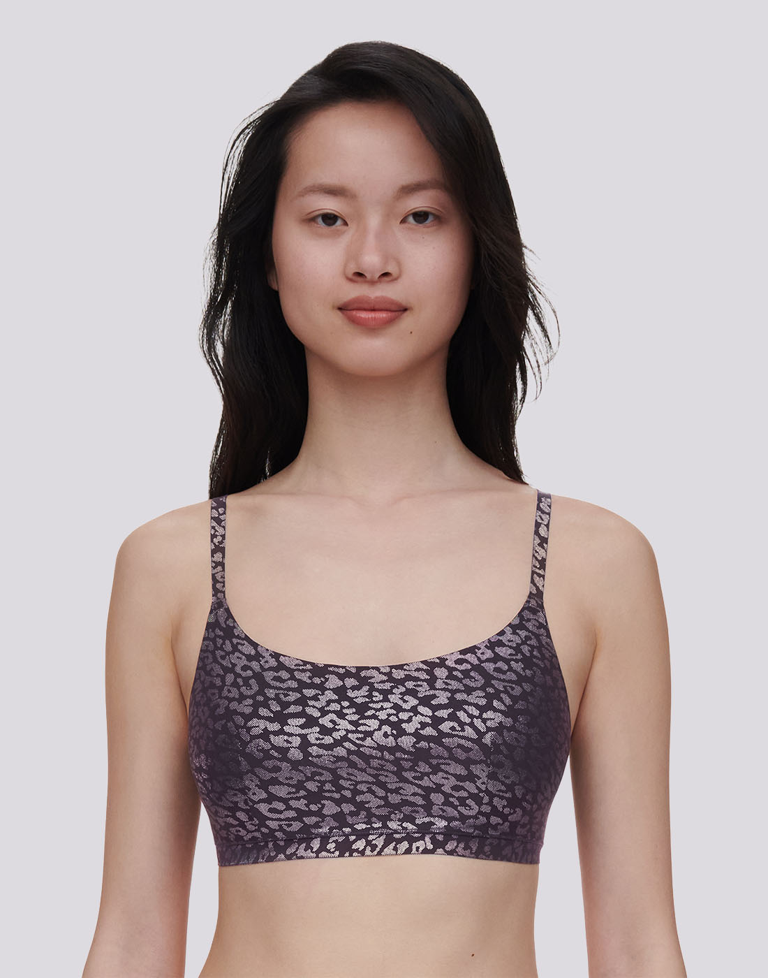 Chantelle soft stretch bralette shimmer print
