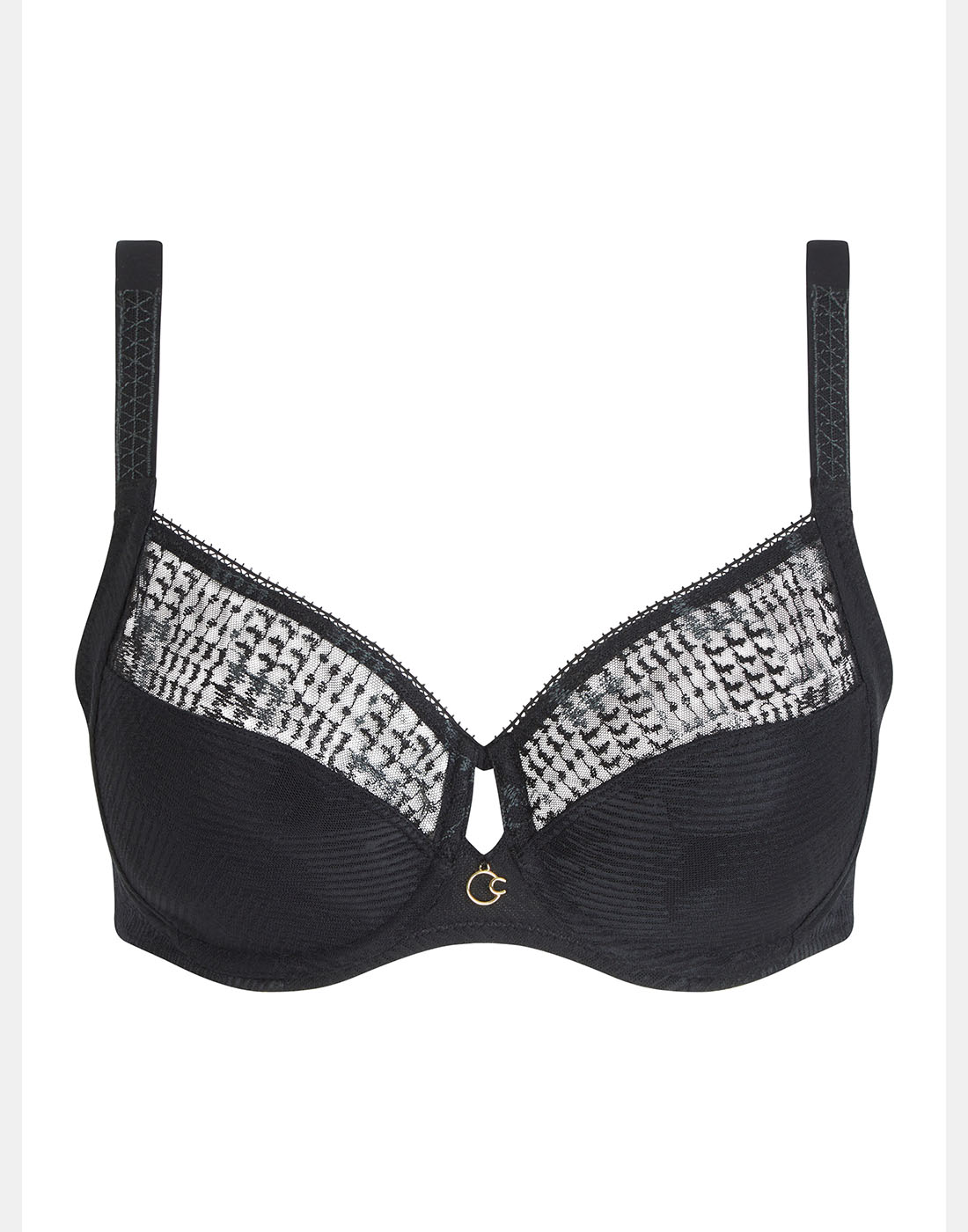 Chantelle uvattert bh svart