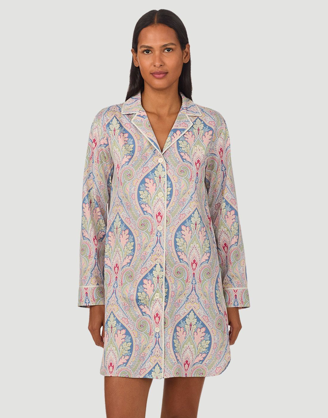 Ralph Lauren multi paisley N32354 nattskjorte