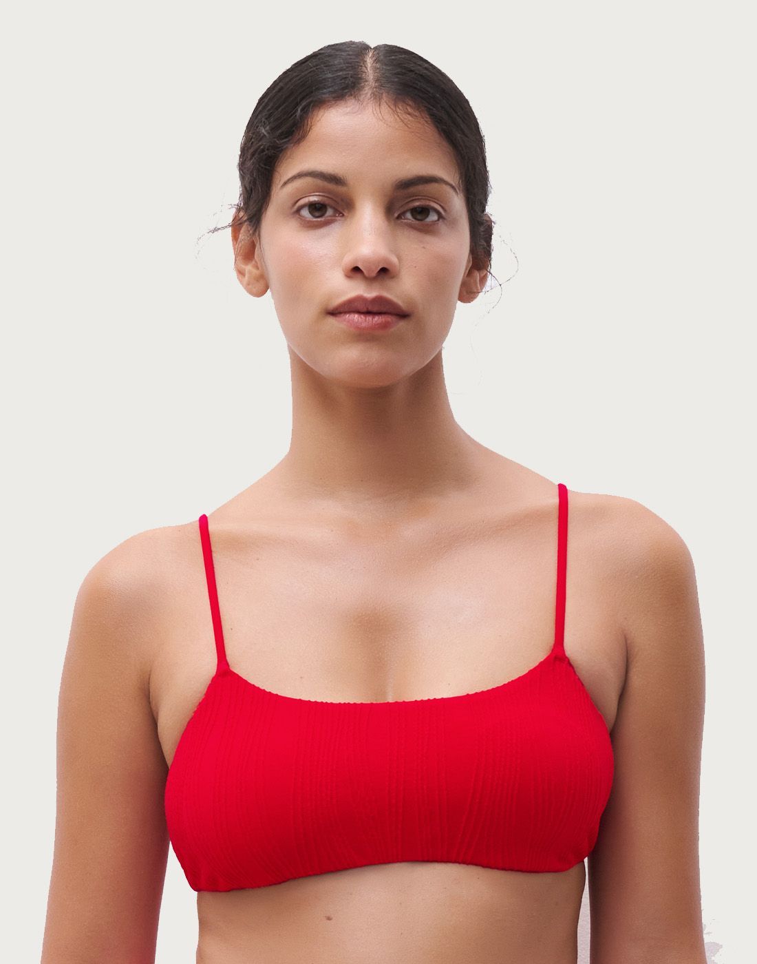 c12vq9 bikinitopp chantelle cherry red4 chantelle one size bikinitopp cherry rød