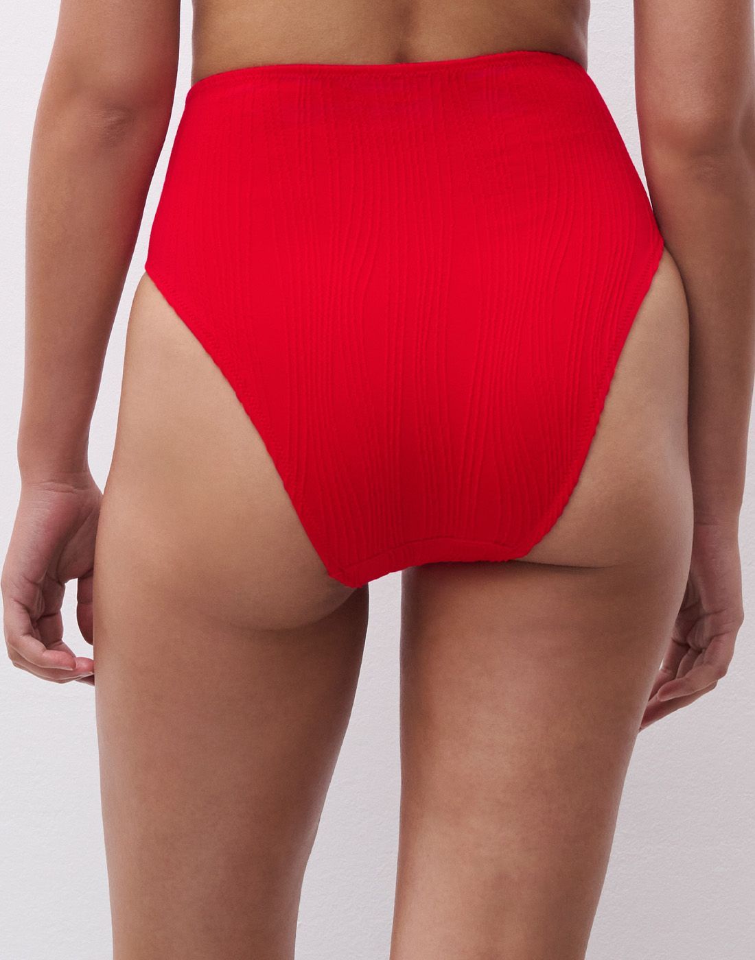 chantelle pulp onesize høy bikinitruse cherry red