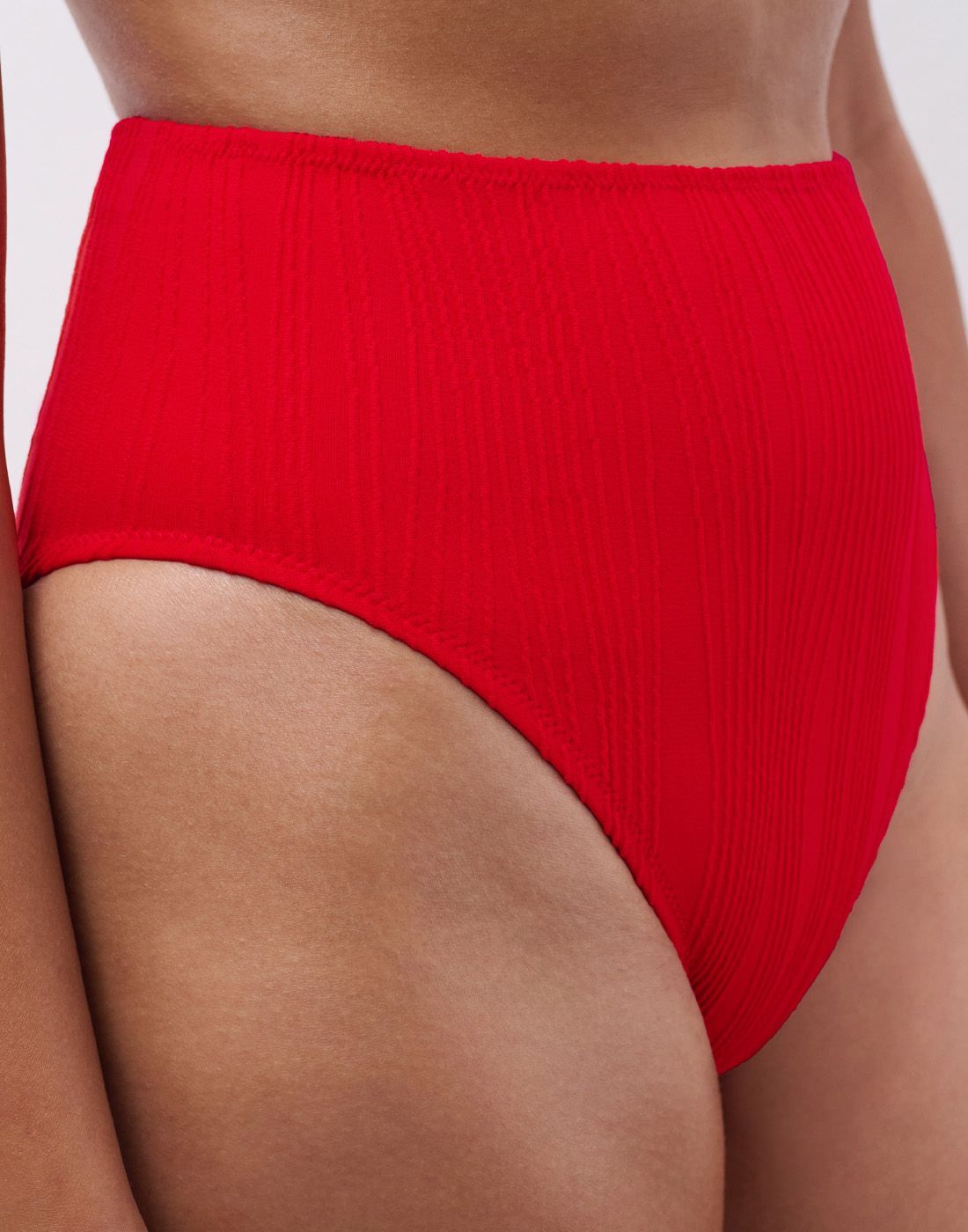 chantelle pulp onesize høy bikinitruse cherry red