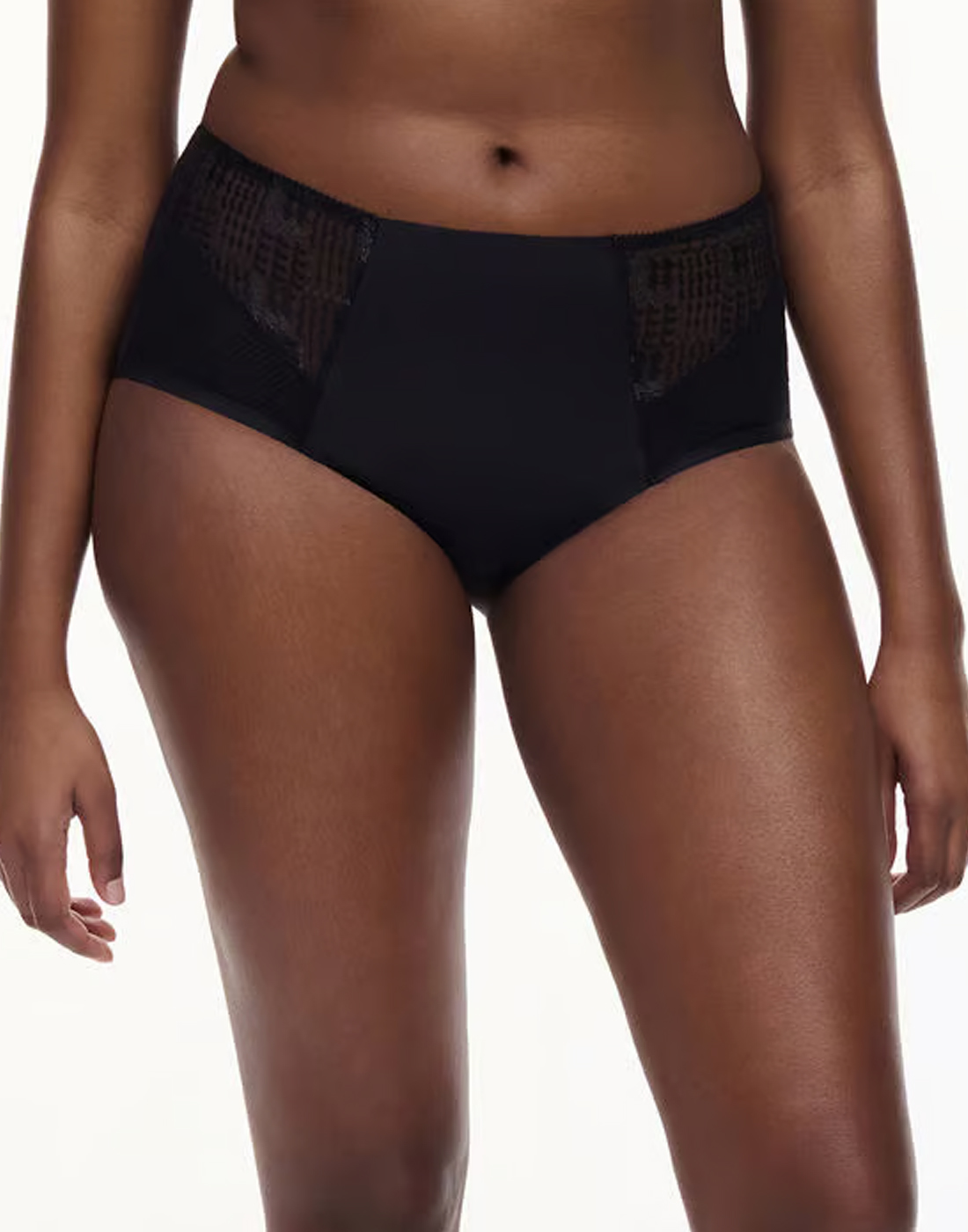 chantelle intrigue hold in truse svart