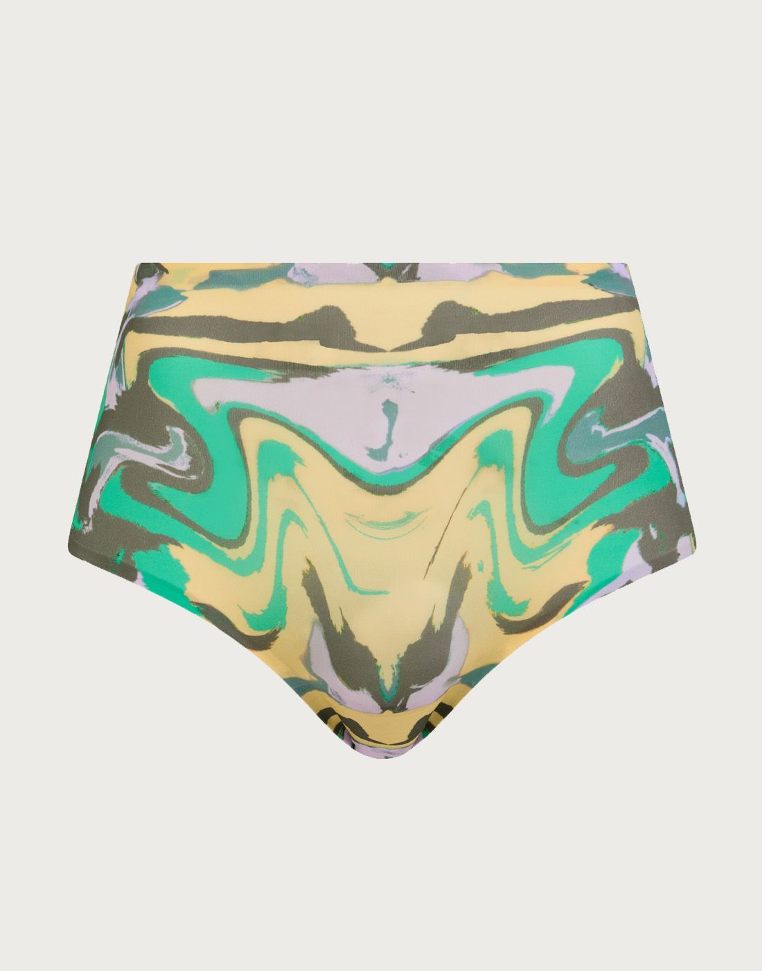 chantelle soft stretch chromatica wave high waist truse chantelle soft stretch høy truse sømløs mønster