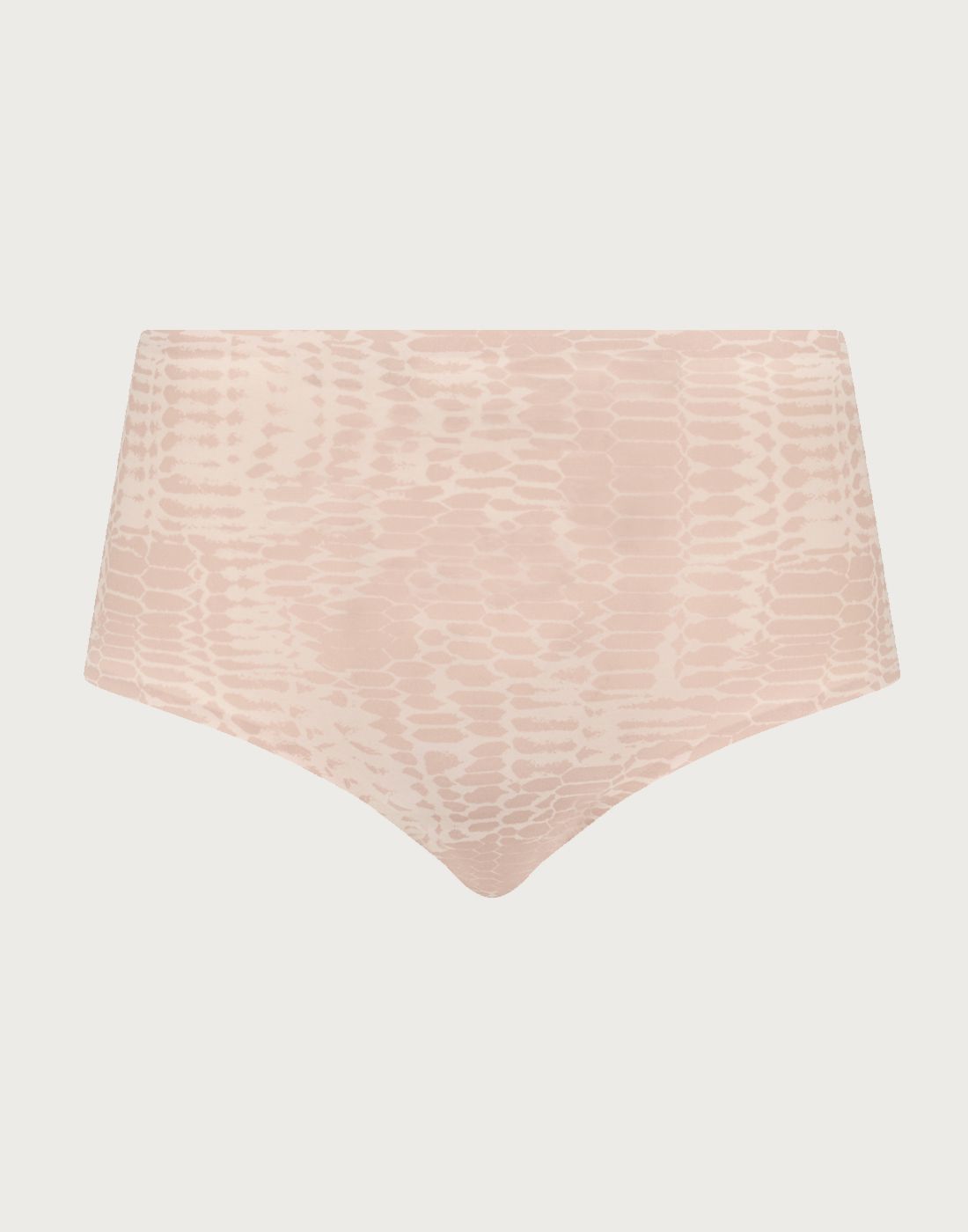 chantelle softstretch high waist truse light snake print chantelle softstretch høy truse snake print mønster
