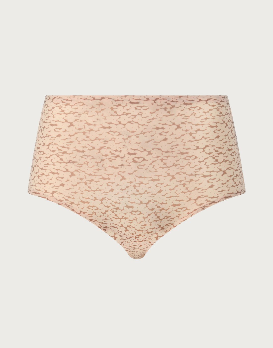 chantelle softstretch high waist truse norah nude print chantelle softstretch høy truse nude mønster