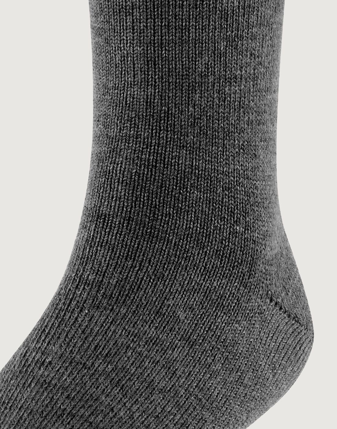 falke comfort wool sokk dark grey falke comfort wool ullsokk dark grey grå