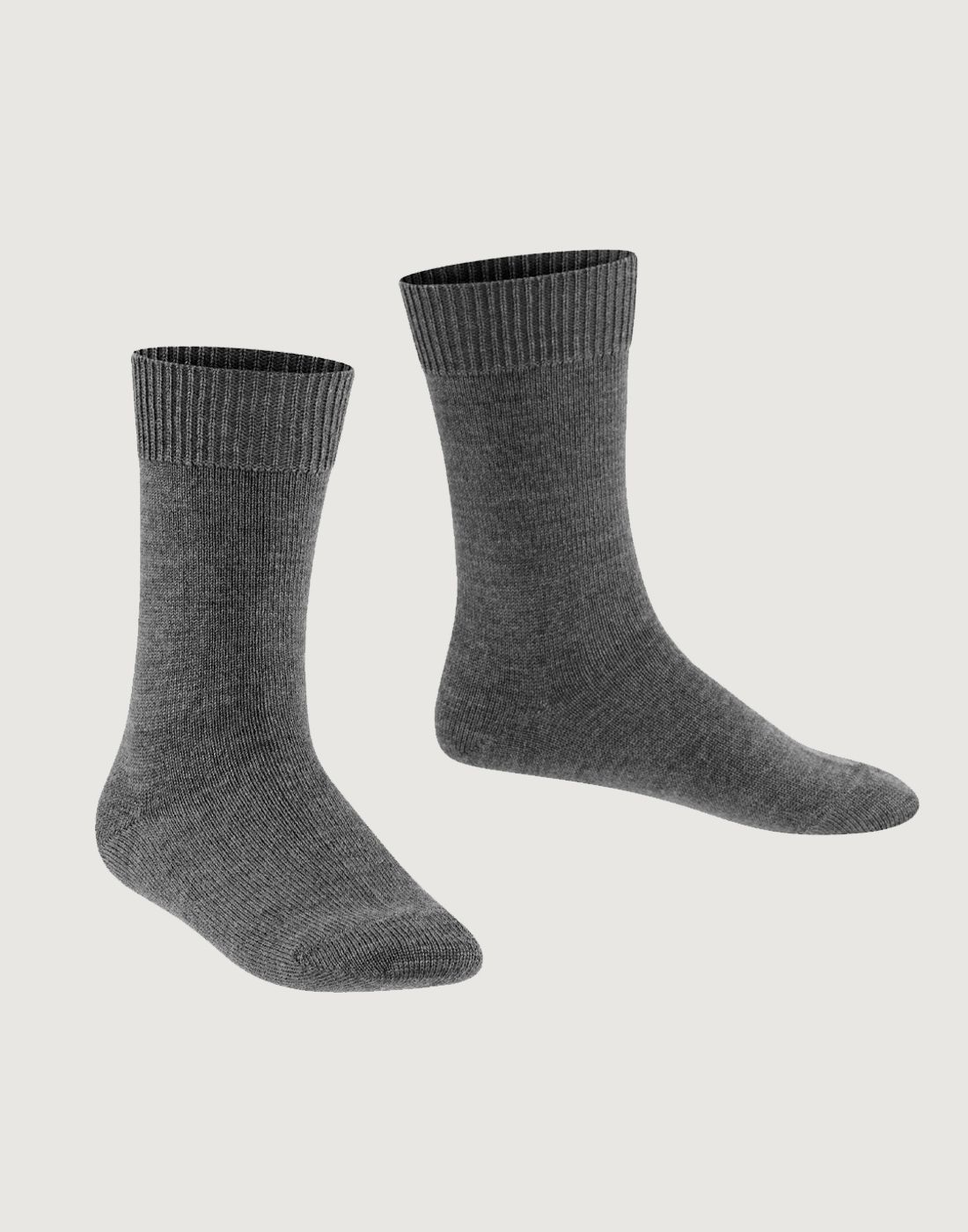 falke comfort wool sokk dark grey1 falke comfort wool ullsokk dark grey grå