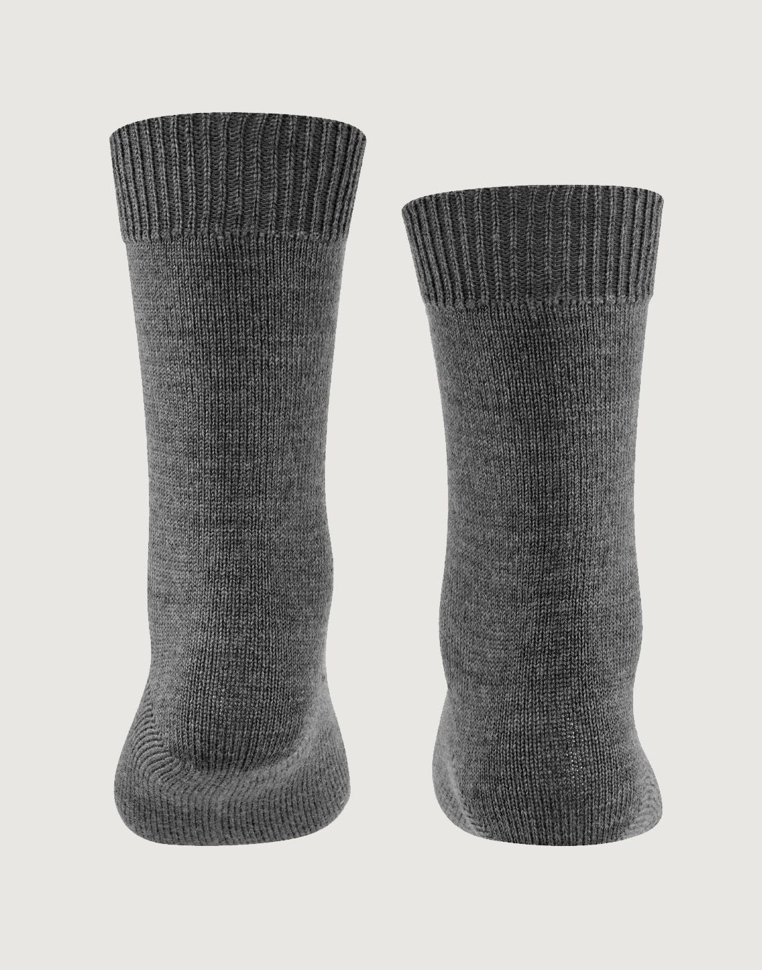 falke comfort wool sokk dark grey2 falke comfort wool ullsokk dark grey grå