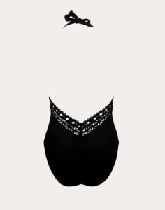 lise charmel couture badedrakt plunge svart
