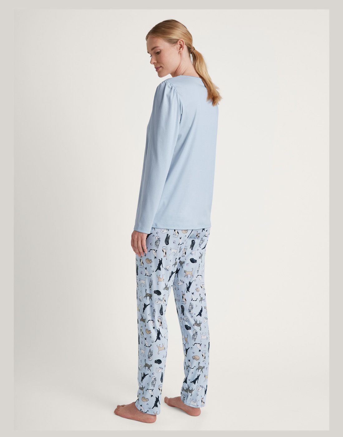 calida cat dreams 41032 pysjamas calida cat dreams 41032 pysjamas harmony blue