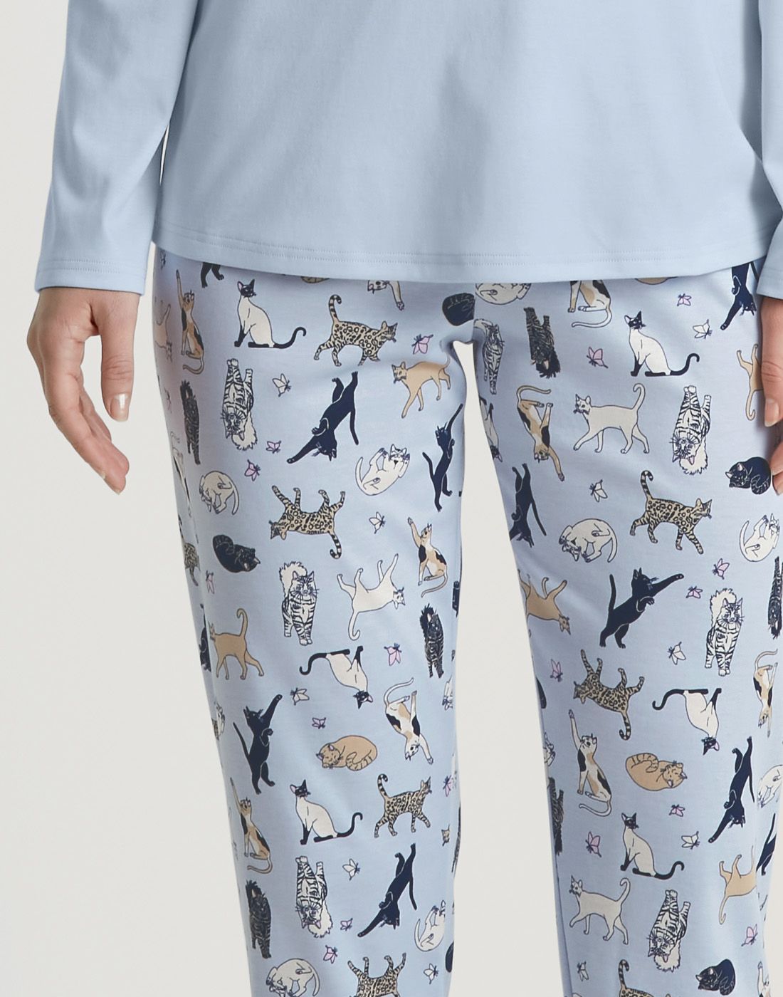 calida cat dreams 41032 pysjamas1 calida cat dreams 41032 pysjamas harmony blue