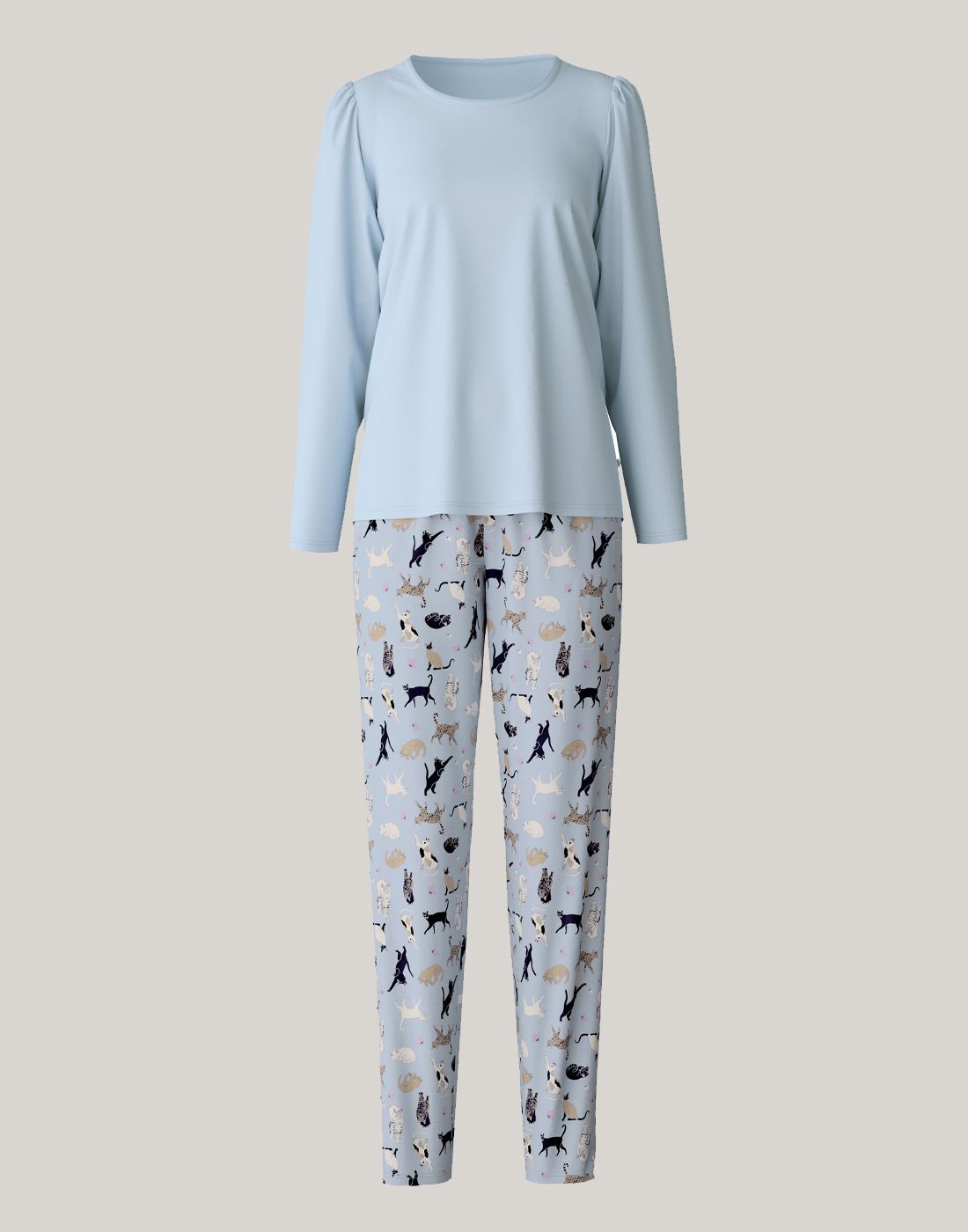 calida cat dreams 41032 pysjamas4 calida cat dreams 41032 pysjamas harmony blue