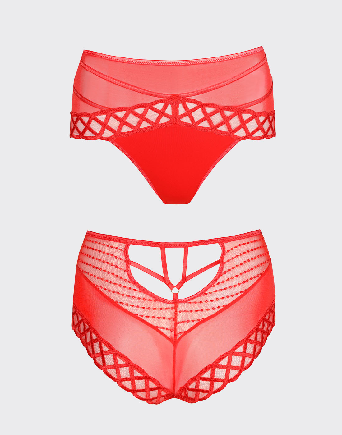 Marie jo jhana høy truse fiesta red