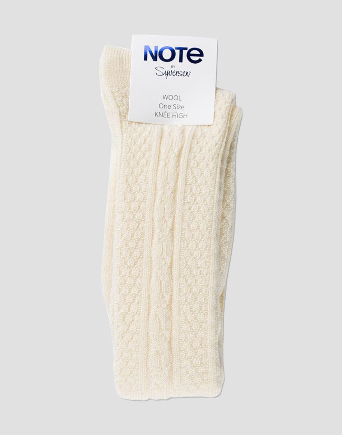 overknee note ullstrømper offwhite note ull overknee strømpe offwhite