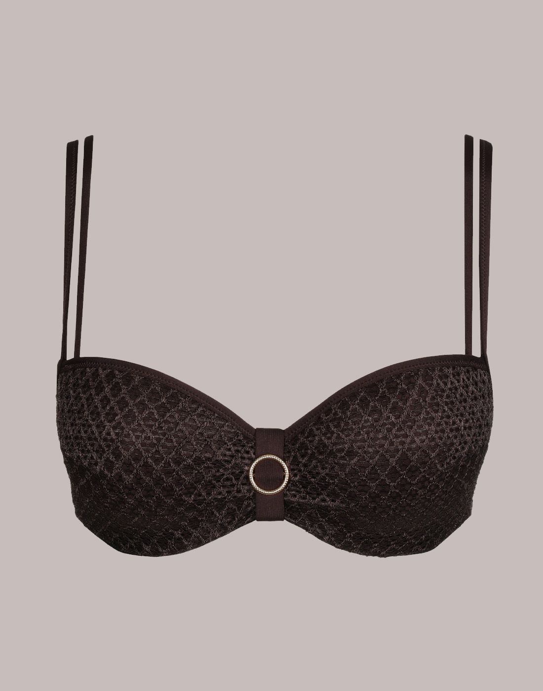 Marie Jo Tomar bikinitopp brun2 marie jo tomar bikinitopp mørkebrun