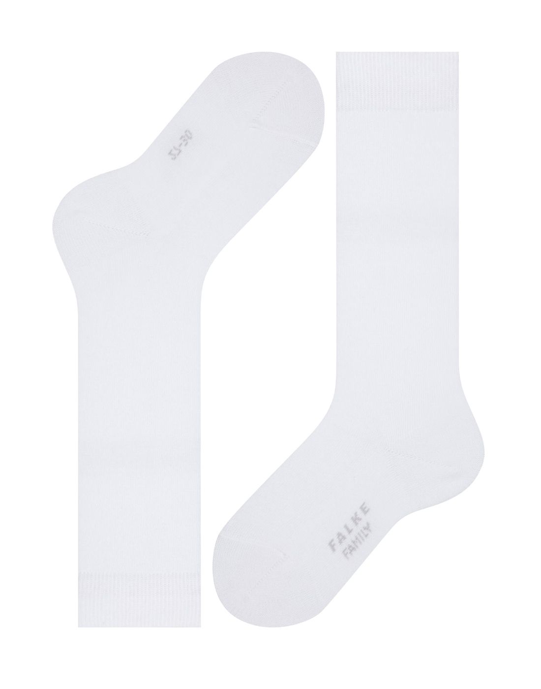 falke family kids knestrømpe barn hvit2 falke family kids knestrømpe bomull barn hvit