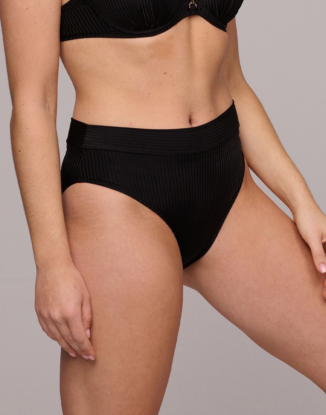 marie jo emly high waist bikinitruse svart