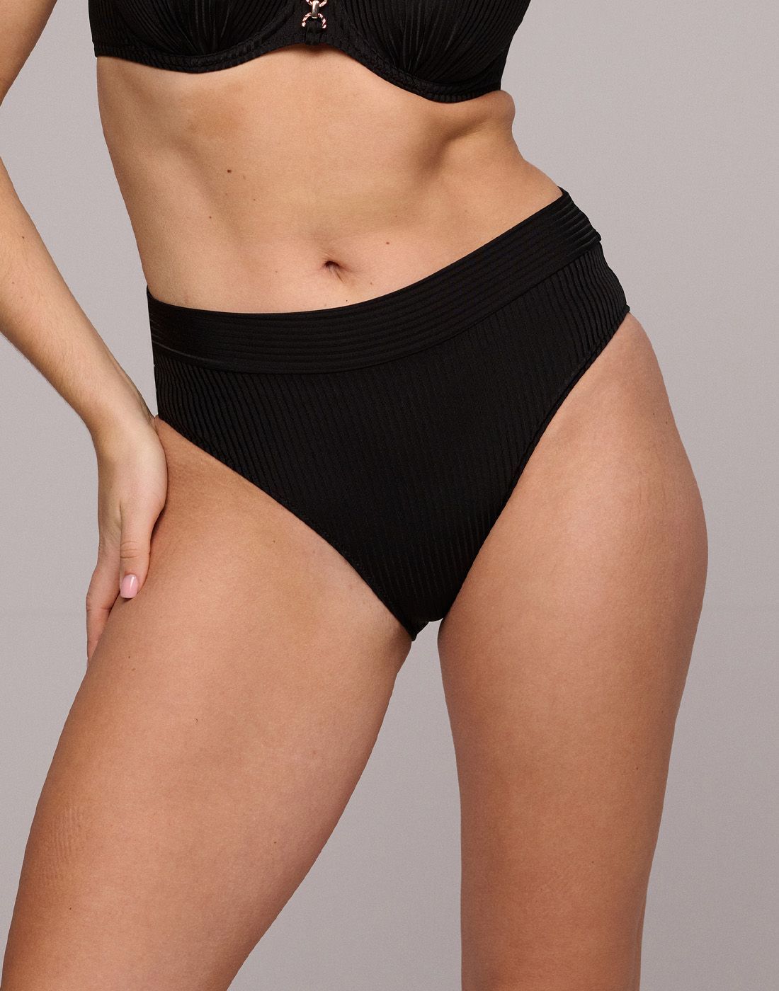 marie jo emly high waist bikinitruse svart