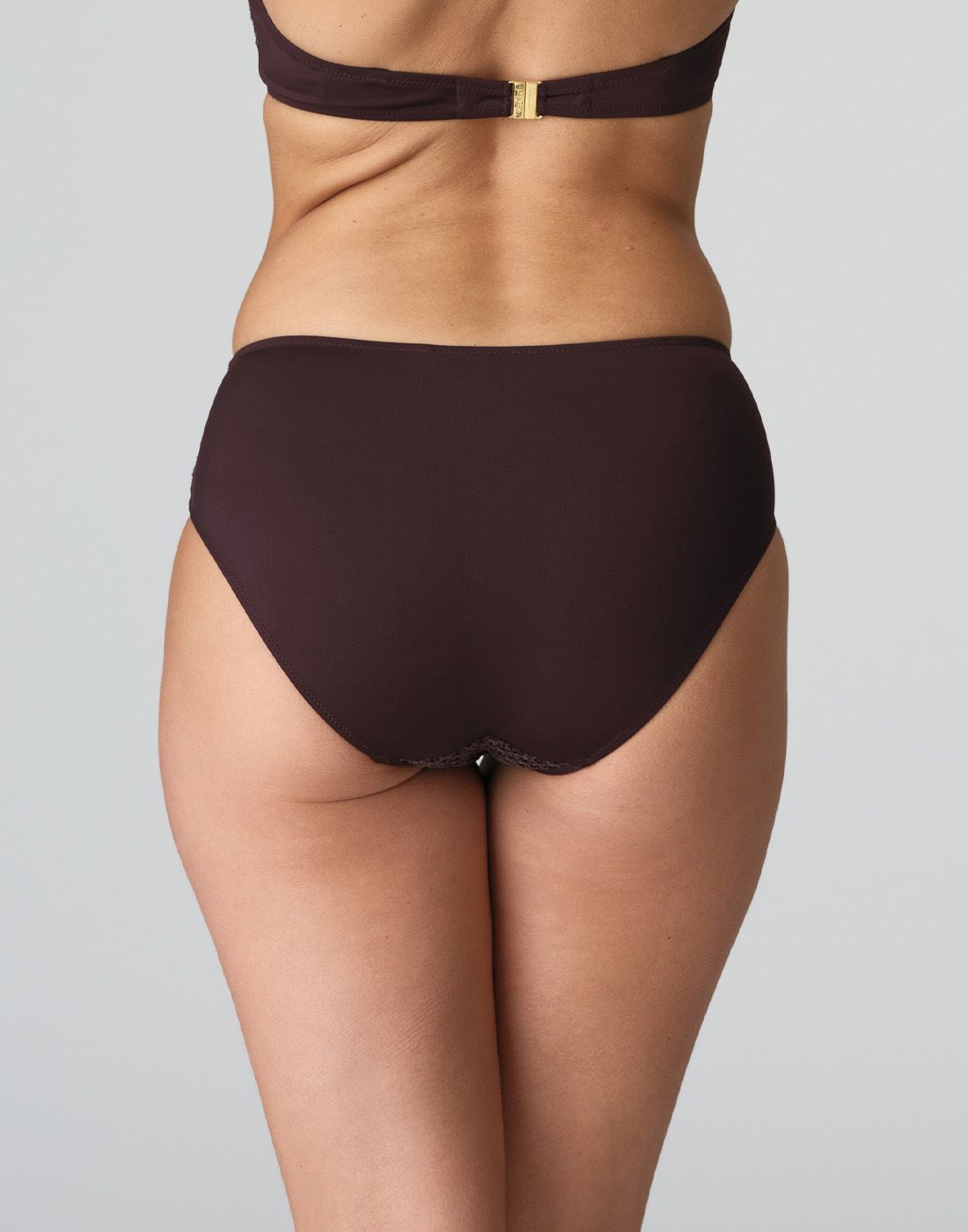 marie jo tomar high waist bikinitruse mørk brun marie jo tomar høy bikinitruse mørk brun