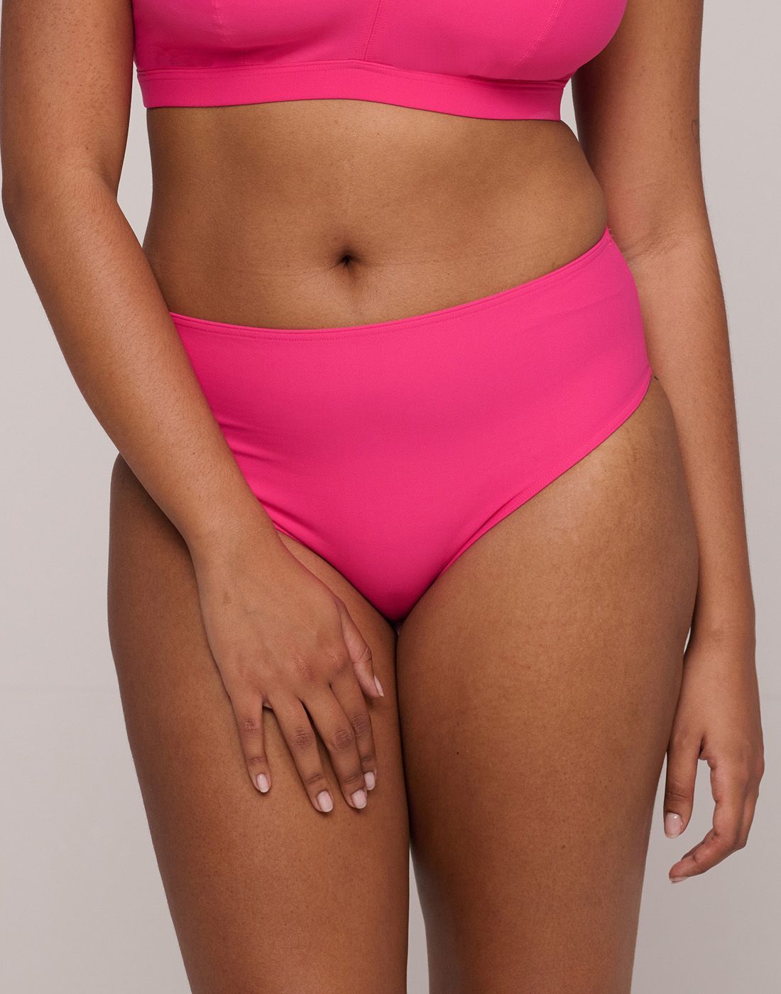prima donna aswan high waist bikinitruse rosa1 prima donna bikinitruse high waist rosa